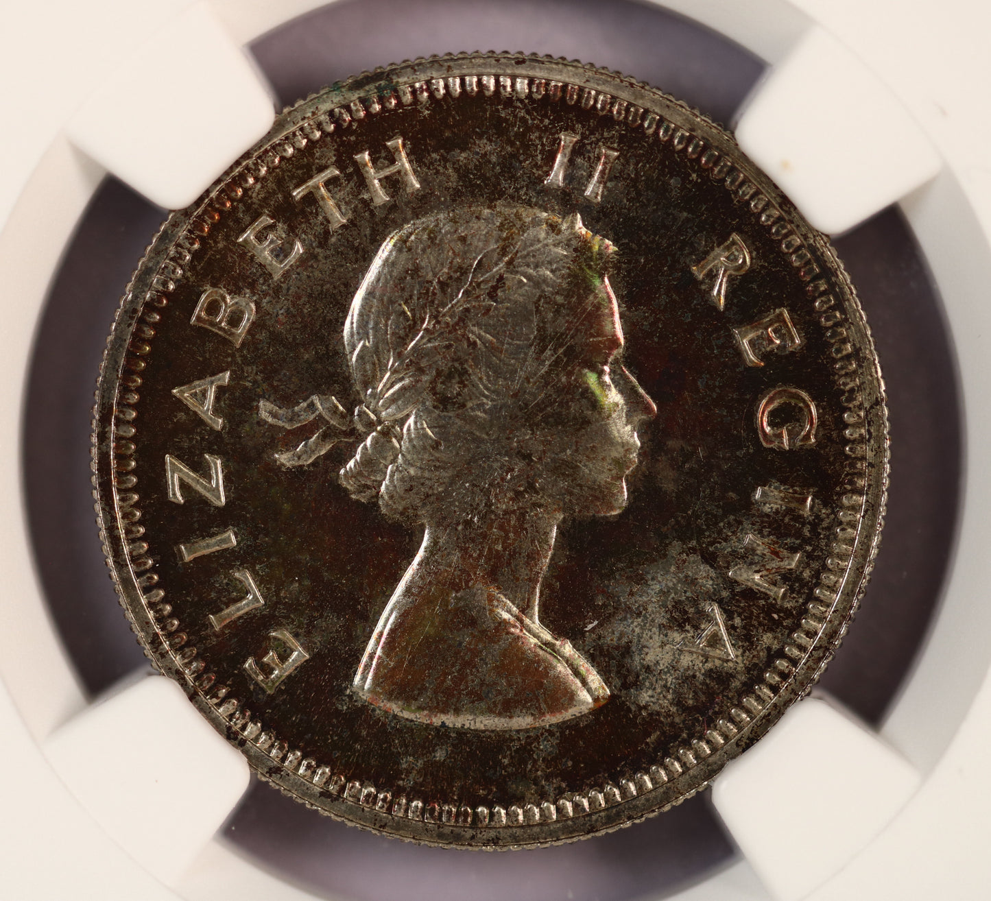 South Africa 1960, 2 Shilling PF-66 S797