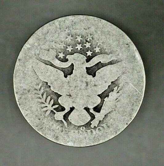 US Barber Quarter 1905 O low grade better date   A2547