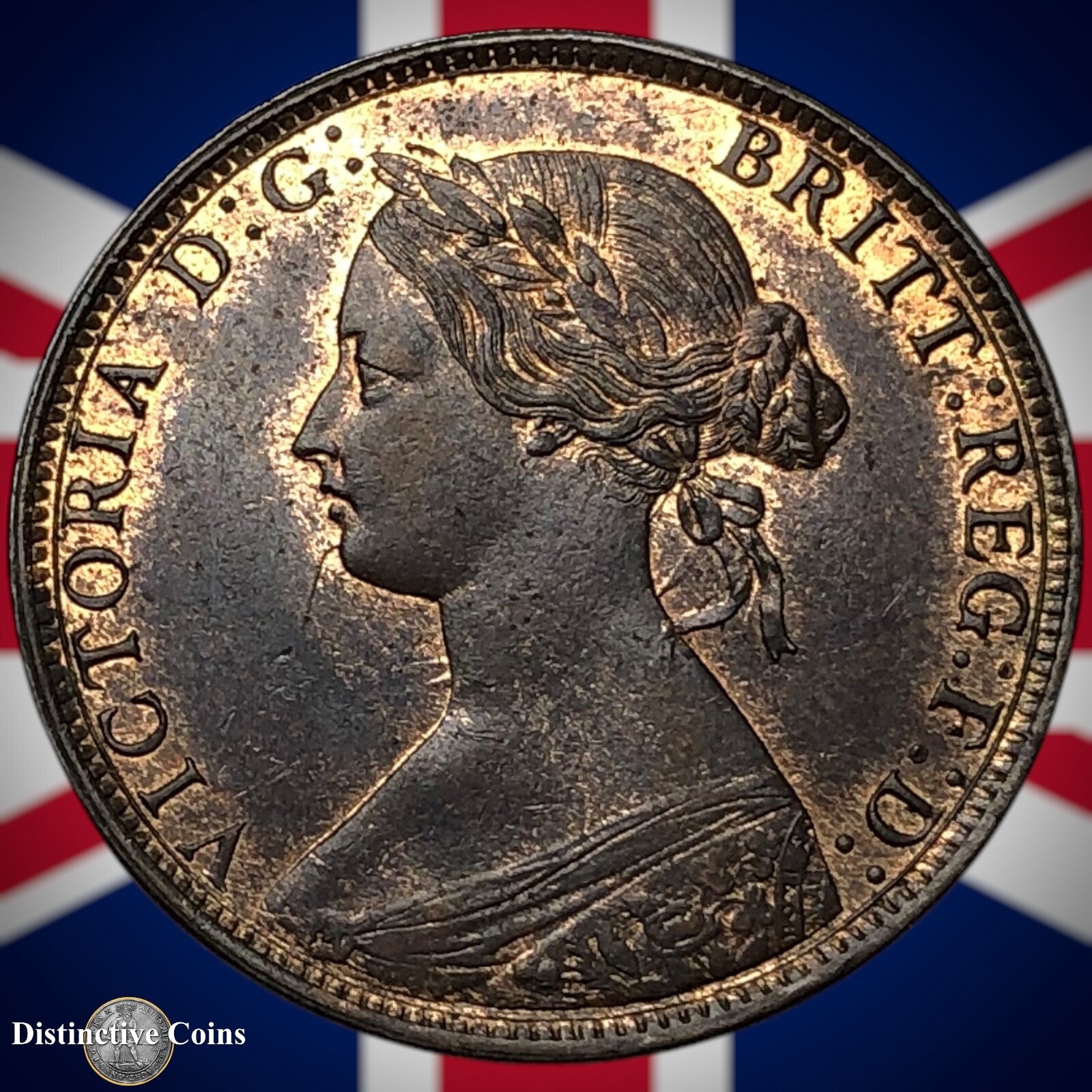 Great Britain 1872 Half Penny 1/2d GB5499
