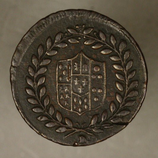 Italy - Naples 1798 5 Tornes XF copper minor rim flaws