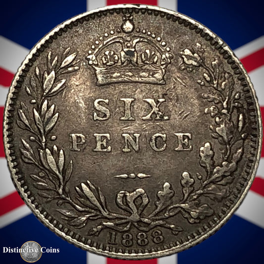 Great Britain 1888 Six Pence GB2709