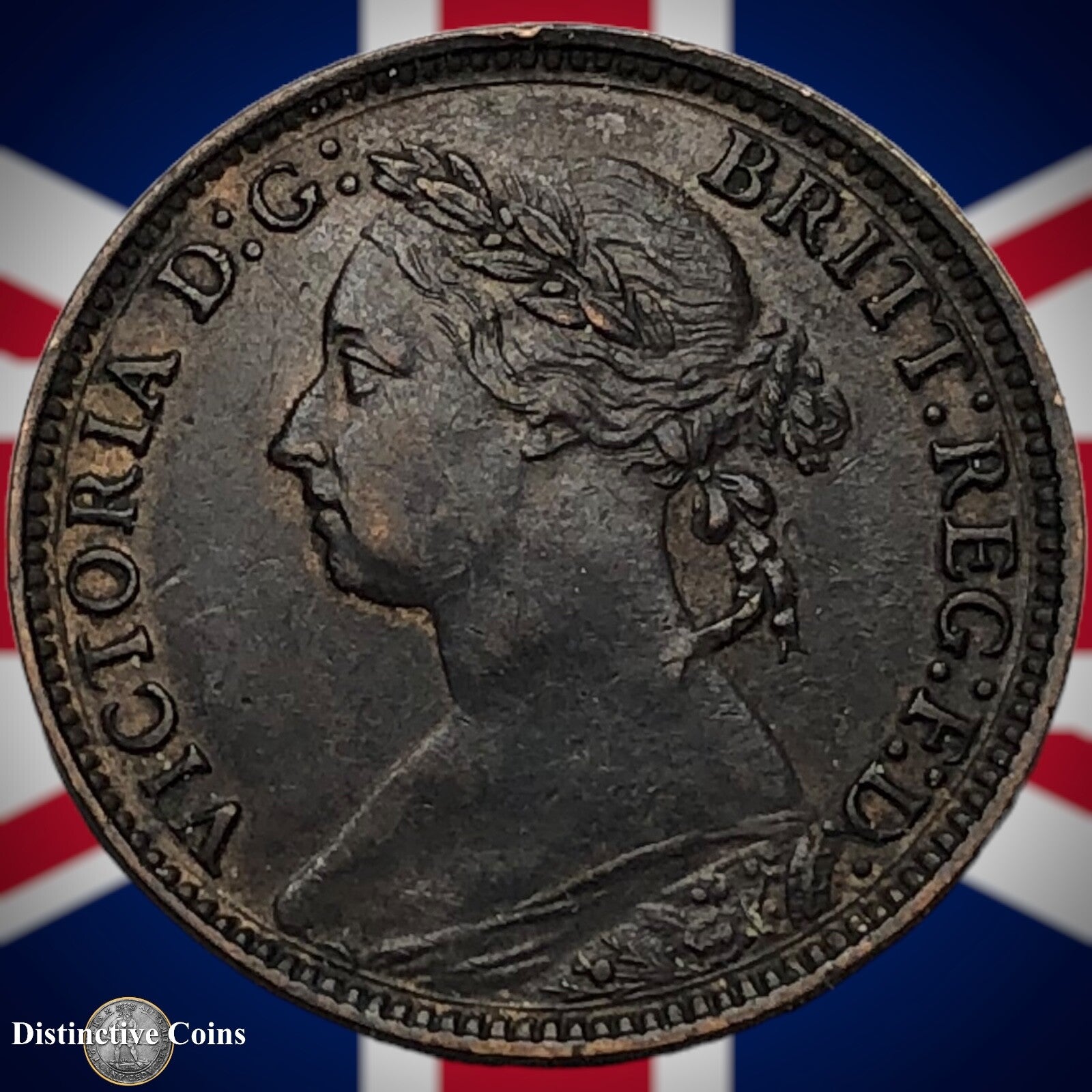 Great Britain 1881 H Farthing 1/4d GB3962