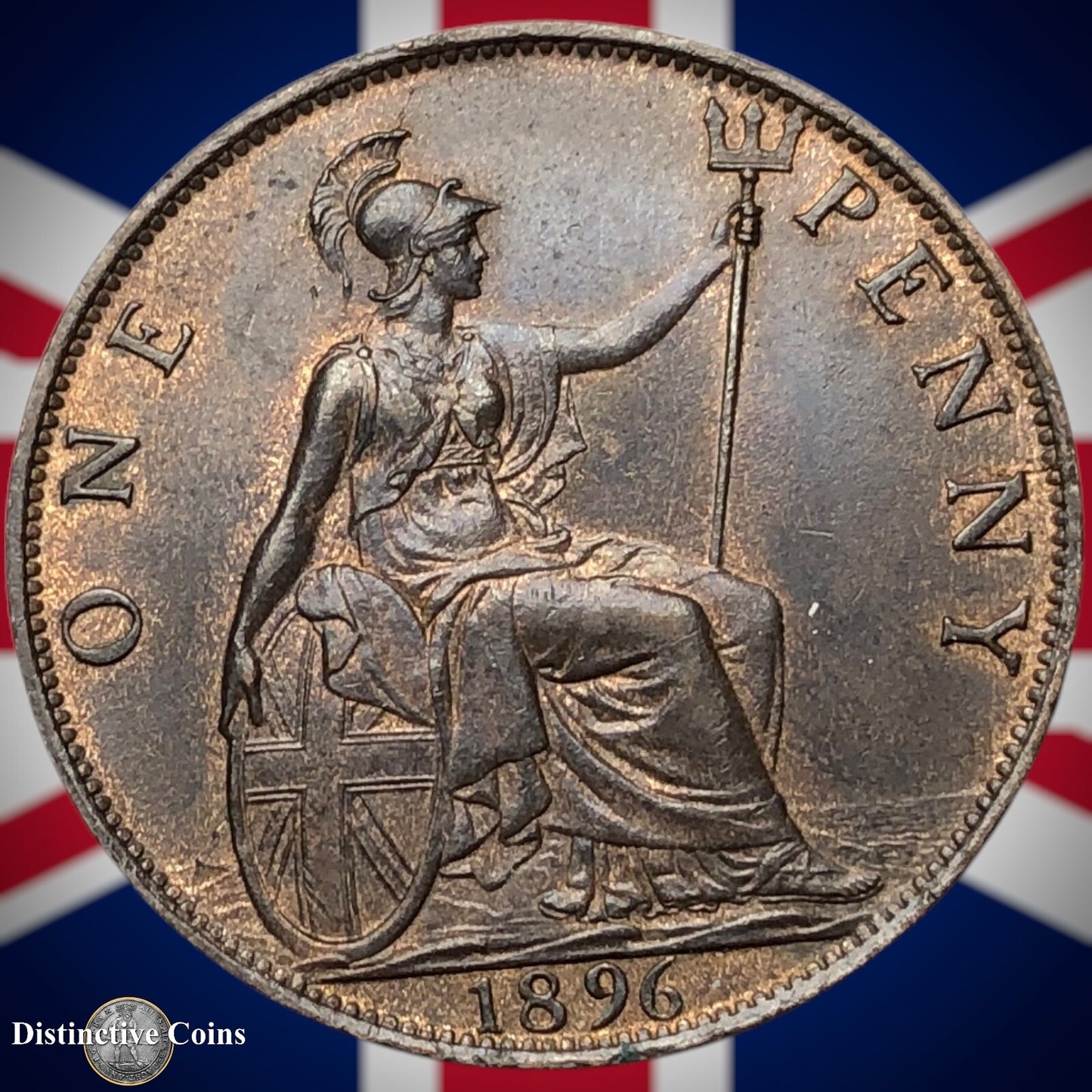 Great Britain 1896 Penny 1d GB6579
