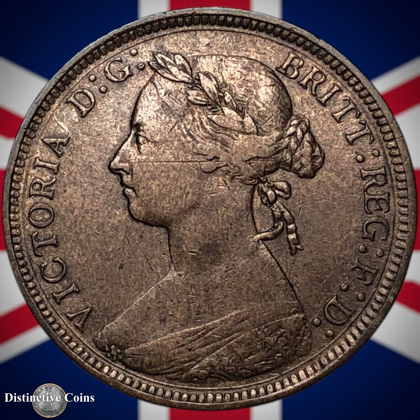 Great Britain 1890 Half Penny 1/2d GB5658