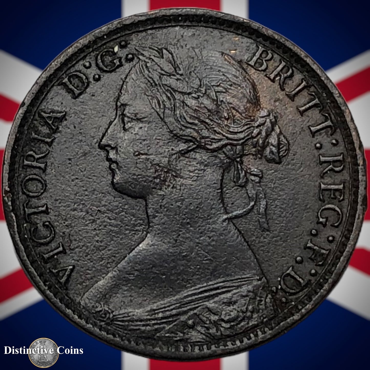 Great Britain 1867 Farthing 1/4d GB3607