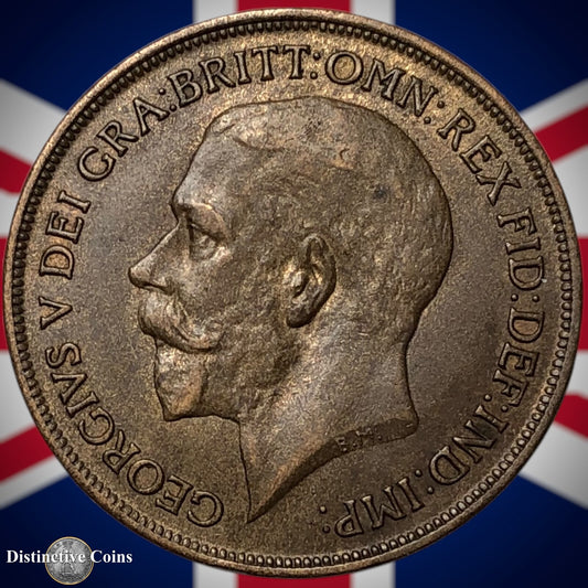 Great Britain 1916 Penny 1d GB6836