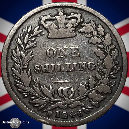 Great Britain 1846 British One Shilling GB0203
