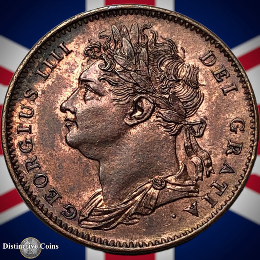 Great Britain 1825 Farthing 1/4d GB3310