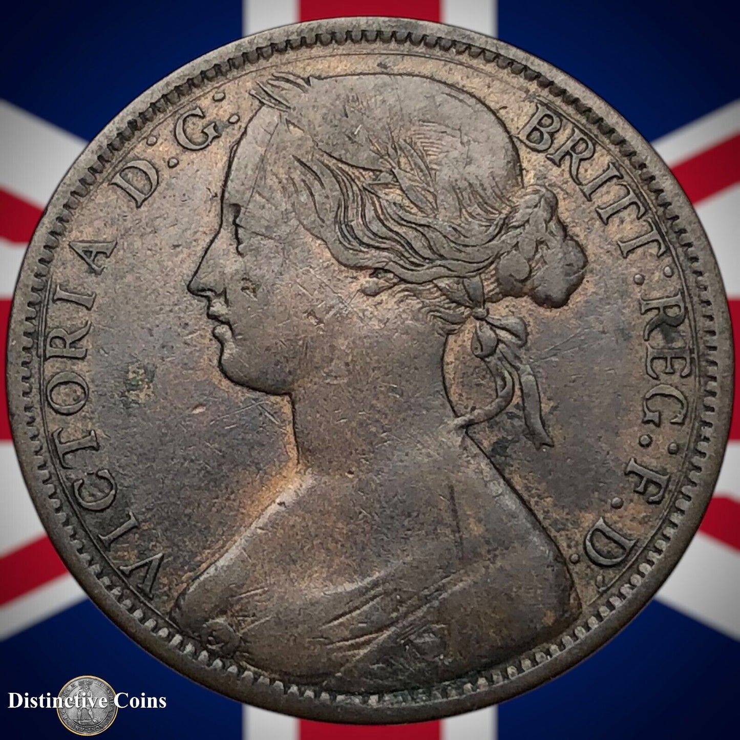 Great Britain 1862 Penny 1d GB6192