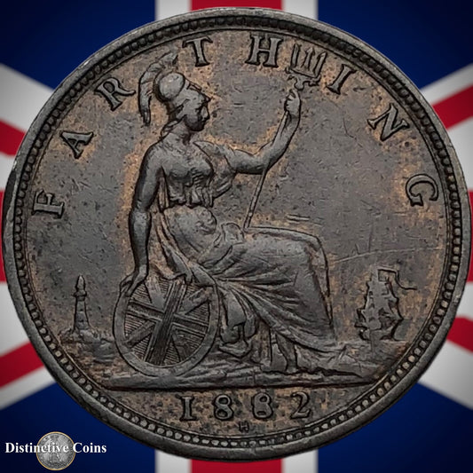 Great Britain 1882 H Farthing 1/4d GB4047