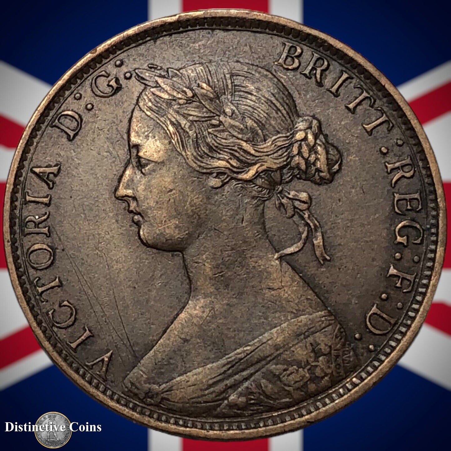 Great Britain 1862 Half Penny 1/2d GB5425