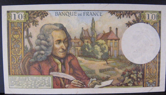 1972 France, Bank of 10 Francs P-147d Nice