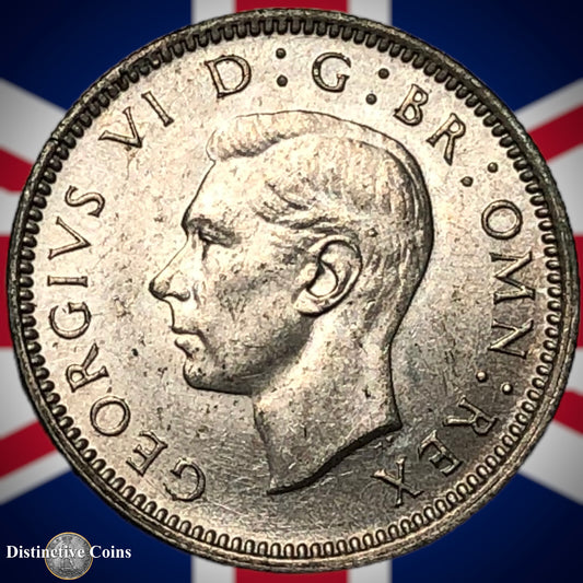 Great Britain 1945 Six Pence GB1766