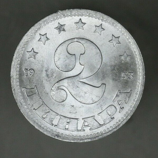 Yugoslavia 1953-55 6 Coin Set K 29 35 BU   B191