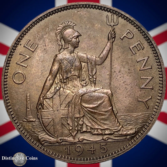 Great Britain 1945 Penny 1d GB7279