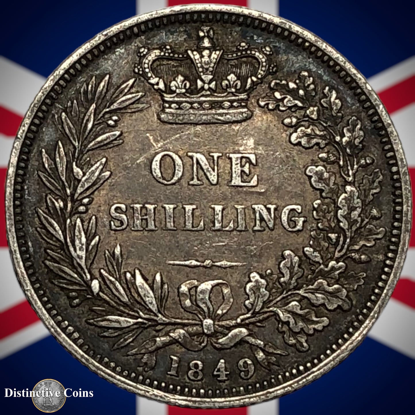 Great Britain 1849 British One Shilling GB0213