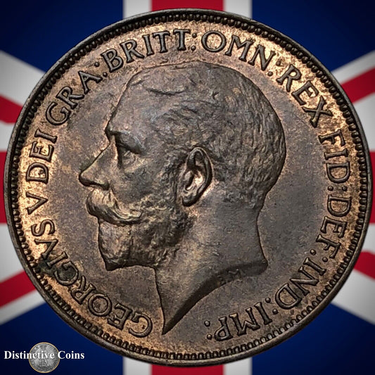 Great Britain 1925 Half Penny 1/2d GB5915