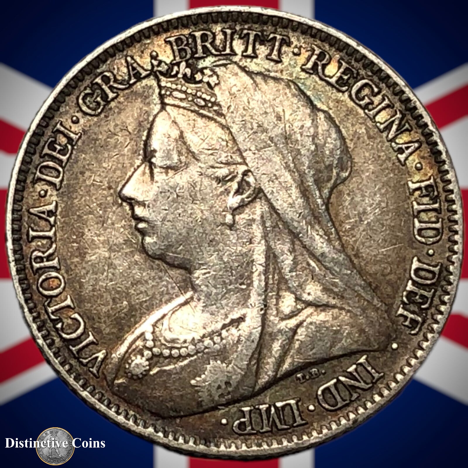 Great Britain 1895 Six Pence GB2781