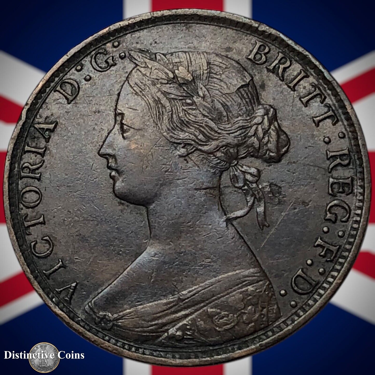 Great Britain 1872 Half Penny 1/2d GB5497