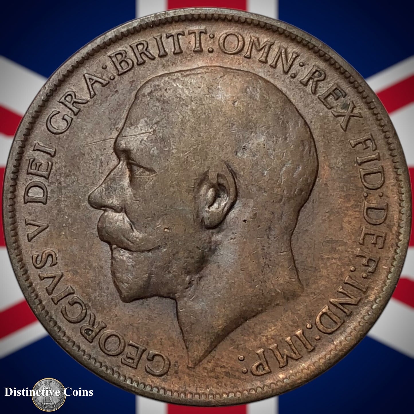 Great Britain 1912 Penny 1d GB6768