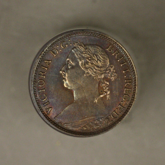 Great Britain 1886 Farthing UNC