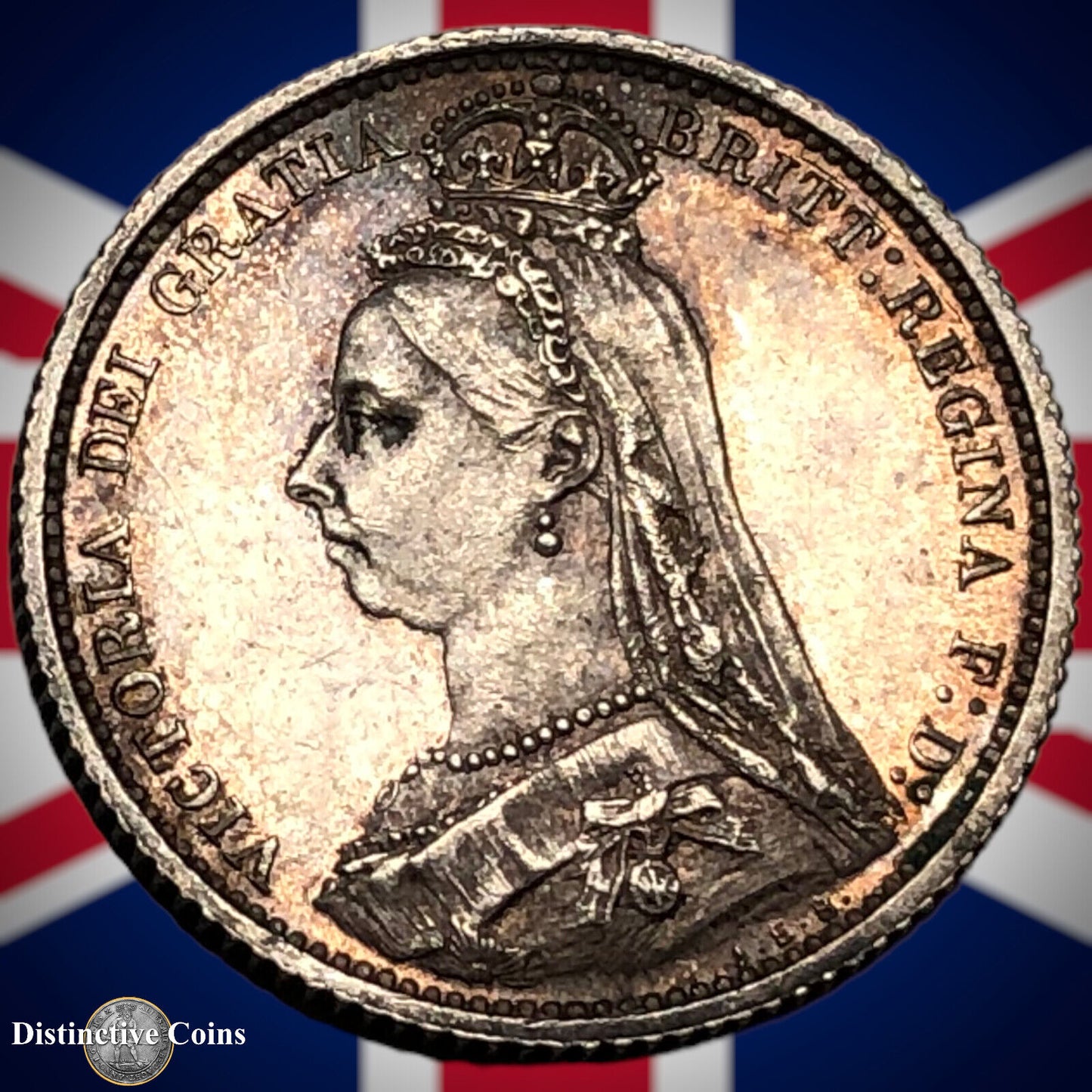 Great Britain 1887 Six Pence GB2656