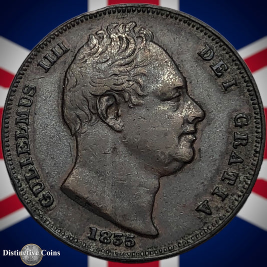 Great Britain 1835 Farthing 1/4d GB3383