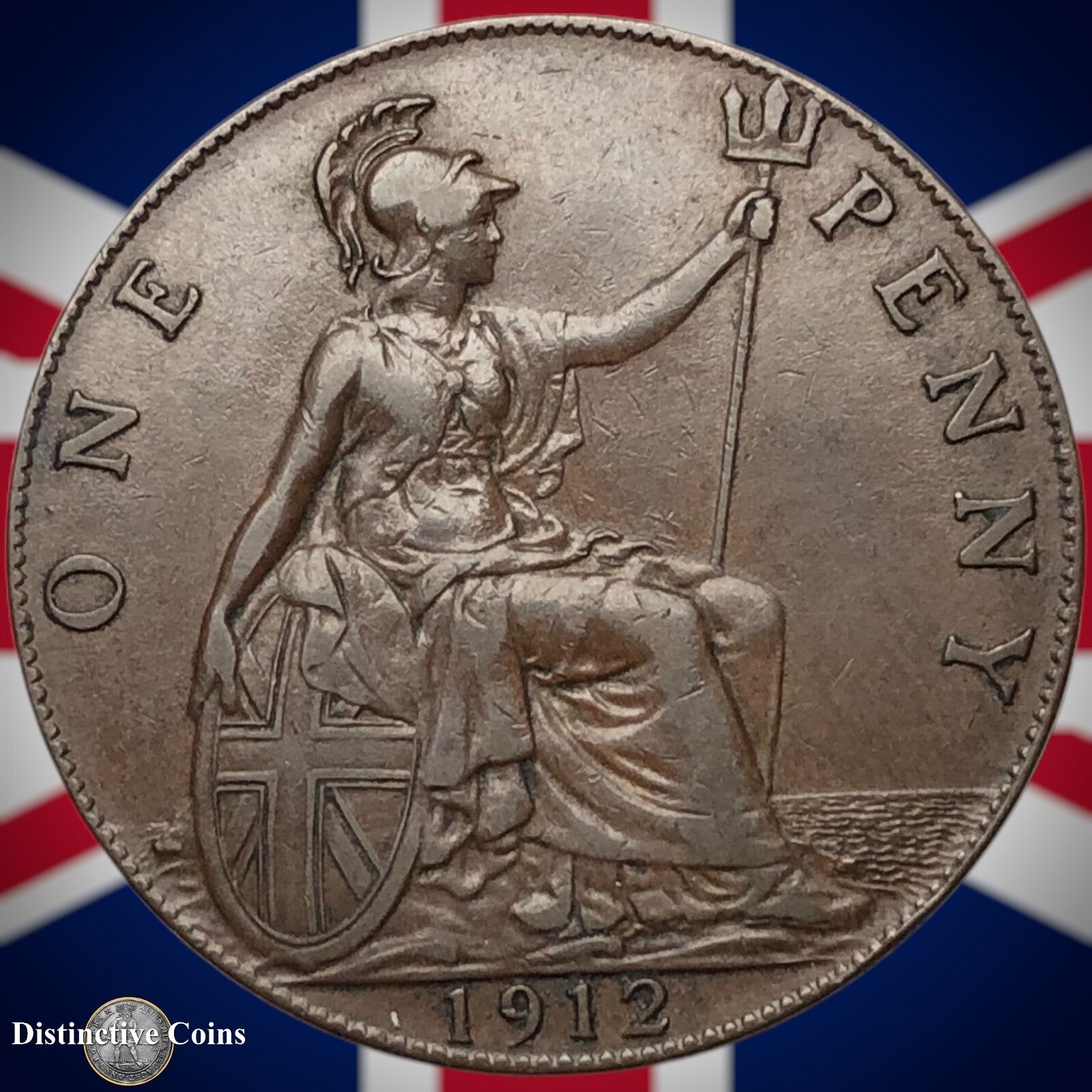 Great Britain 1912 Penny 1d GB6771