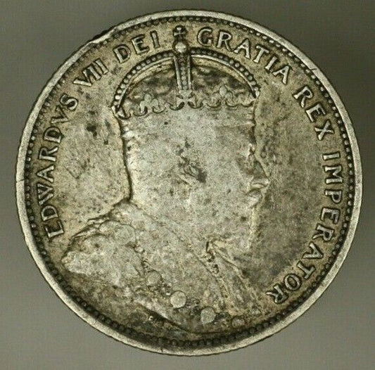 Canada Silver 25 Cents 1903  Fine  A2373