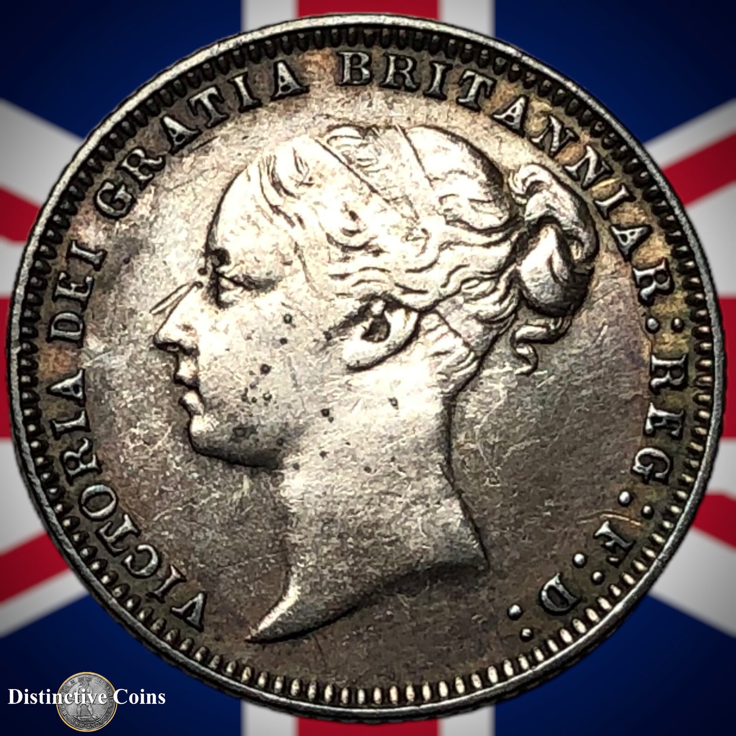 Great Britain 1874 Six Pence GB2607