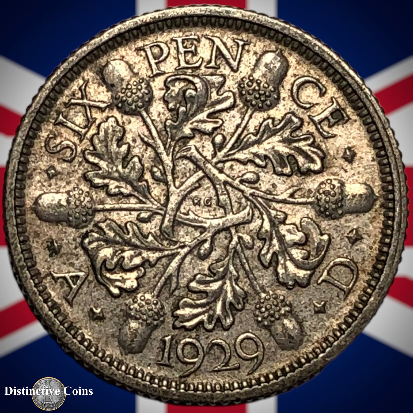 Great Britain 1929 Six Pence GB1691