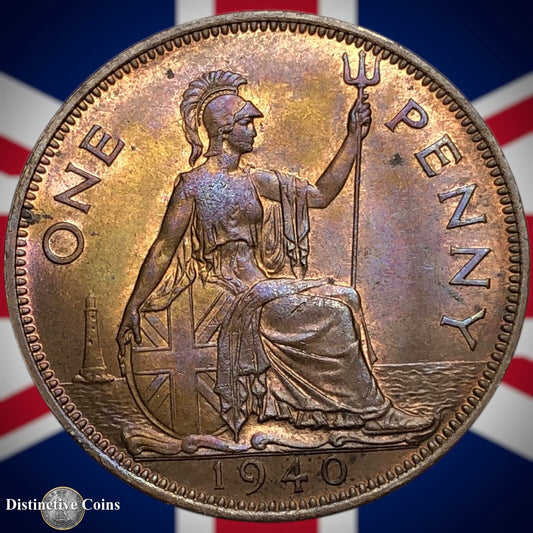 Great Britain 1940 Penny 1d GB7243
