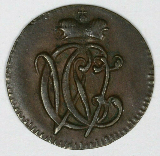 Trier Archbishopric 1789 GM Pfennig 1 Yr Type AU   A2766