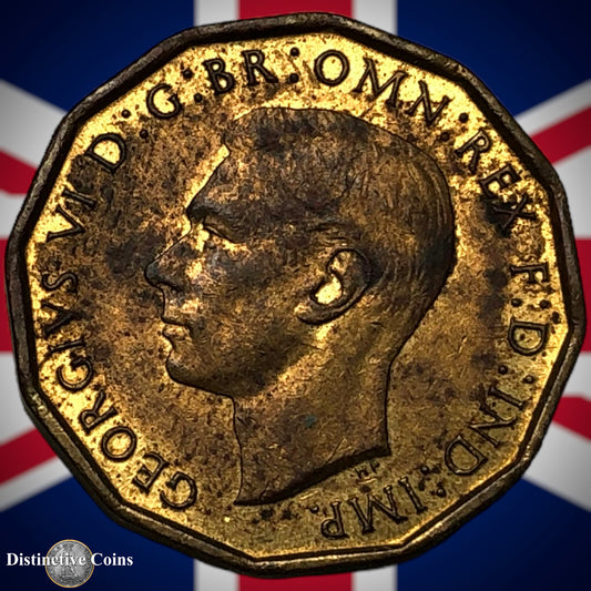 Great Britain 1945 Three Pence GB2445