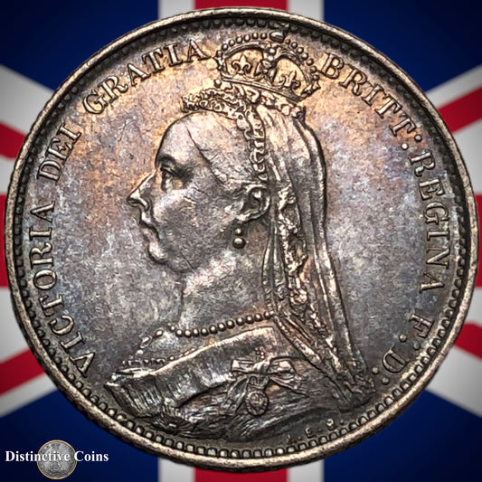 Great Britain 1887 Six Pence GB2694