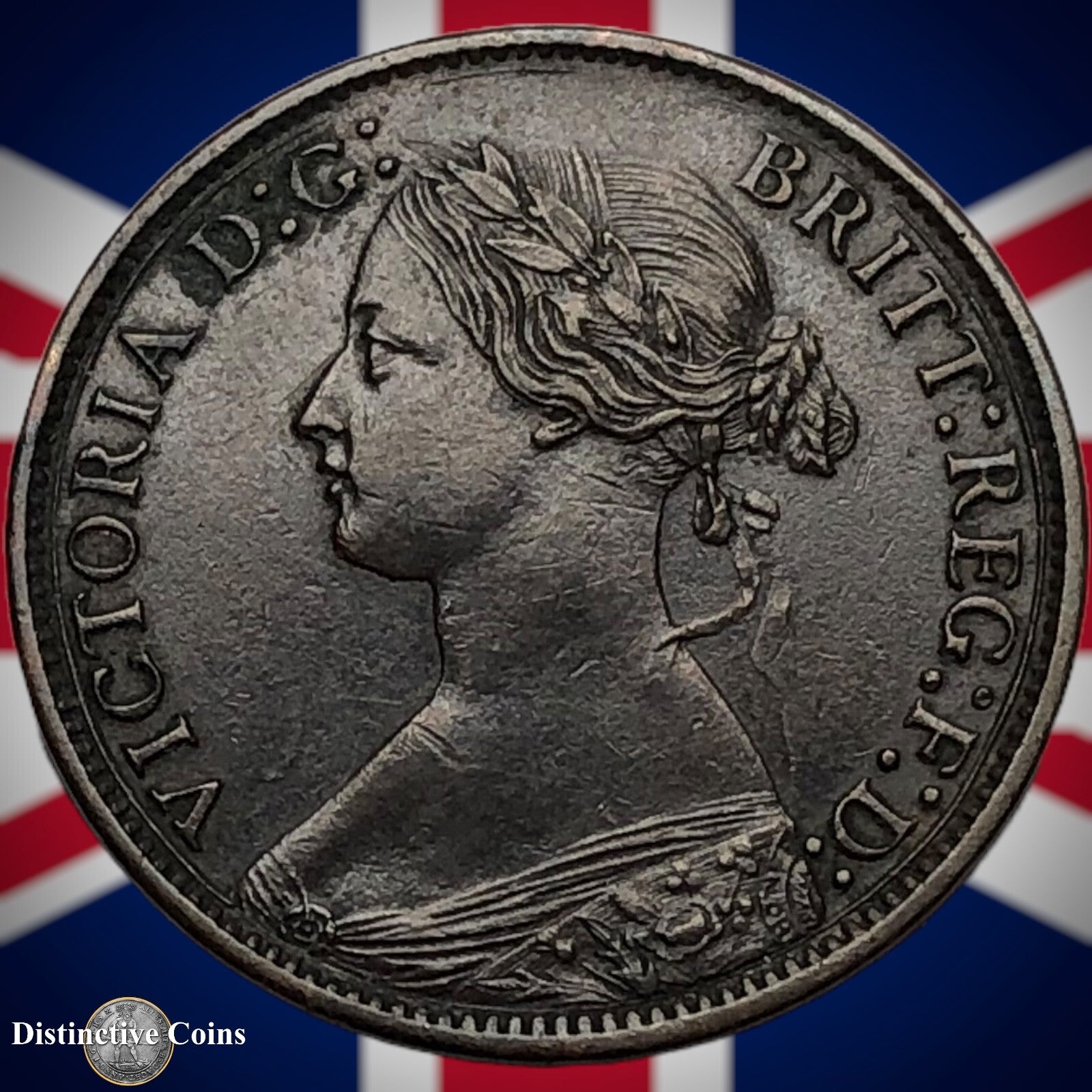 Great Britain 1869 Farthing 1/4d GB3645