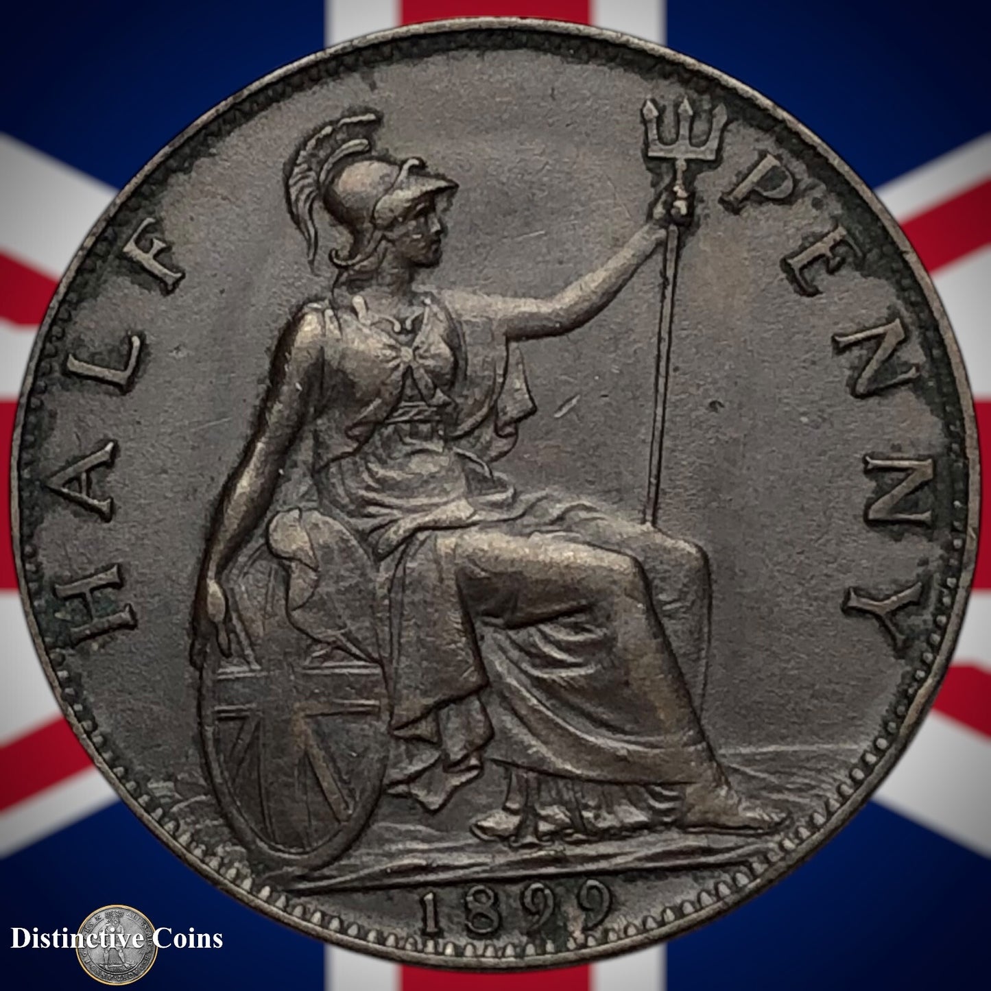 Great Britain 1899 Half Penny 1/2d GB5739