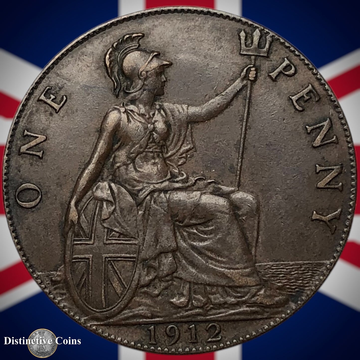 Great Britain 1912 Penny 1d GB6762