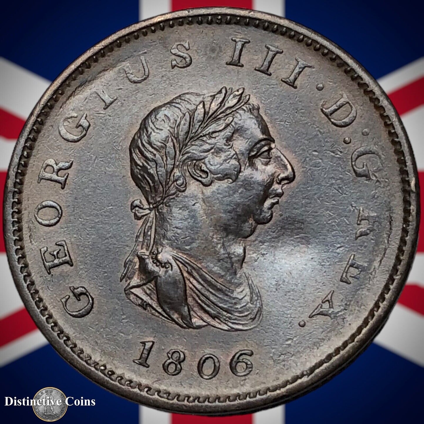 Great Britain 1806 Half Penny 1/2d GB5171