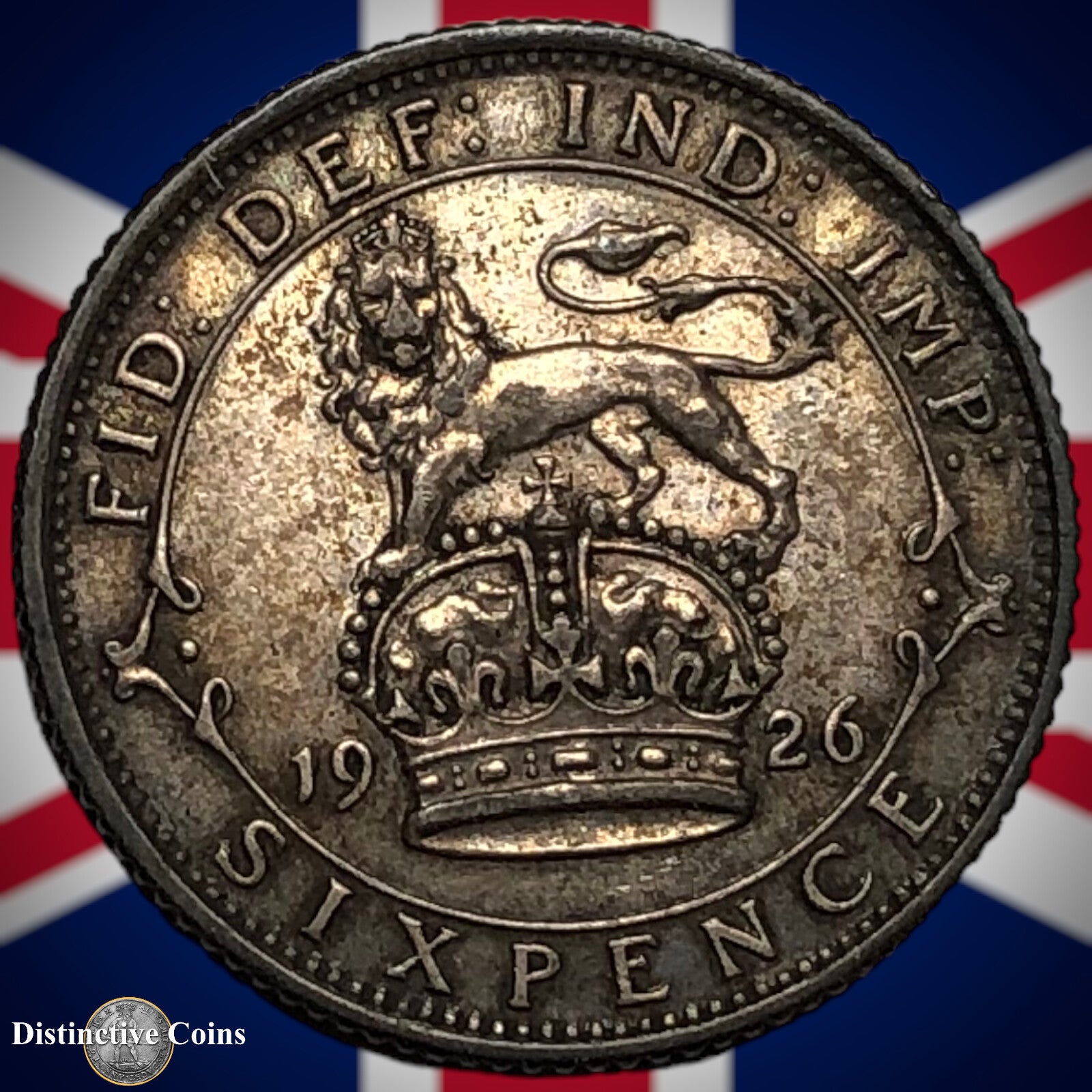 Great Britain 1926 Six Pence GB1672