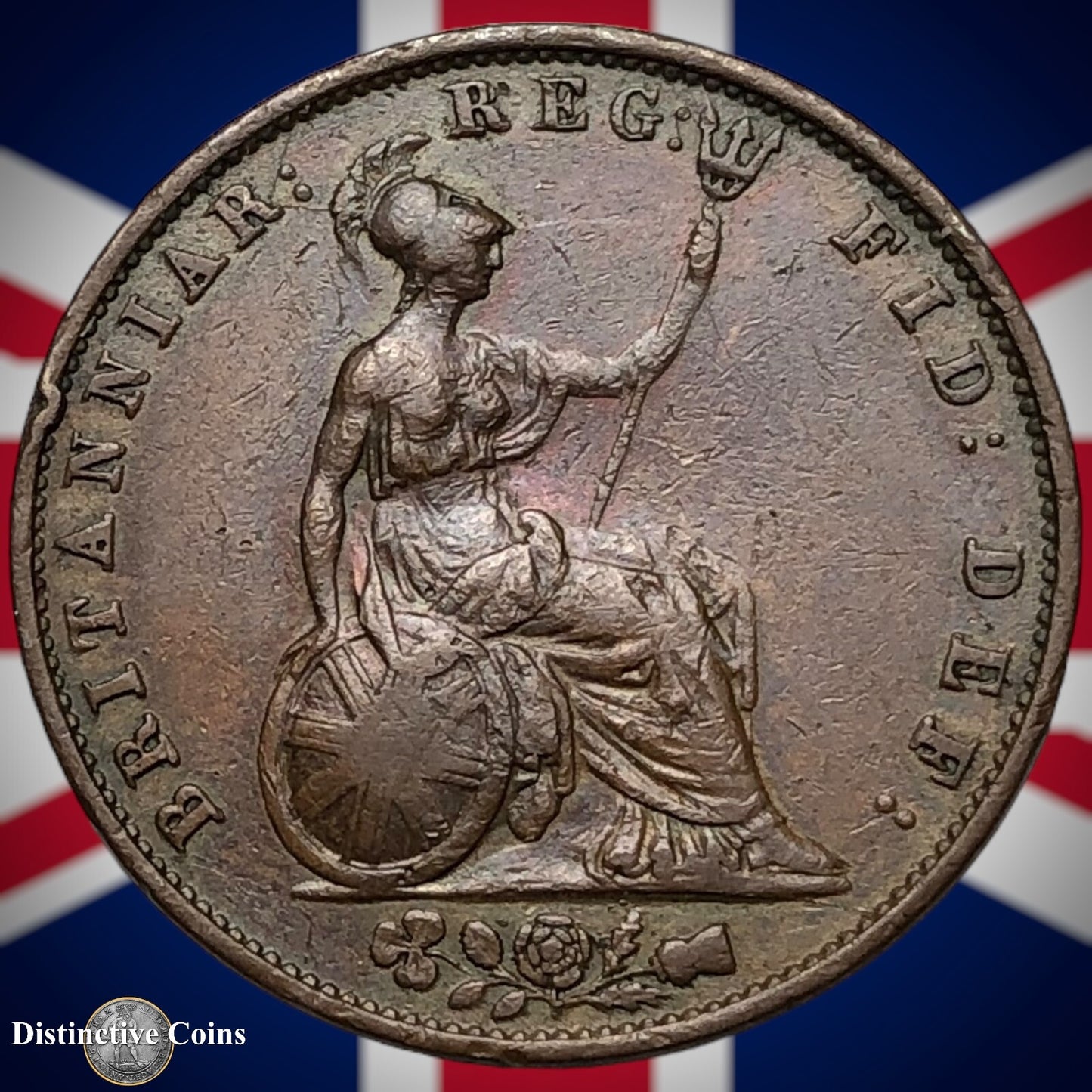 Great Britain 1853 Half Penny 1/2d GB5252