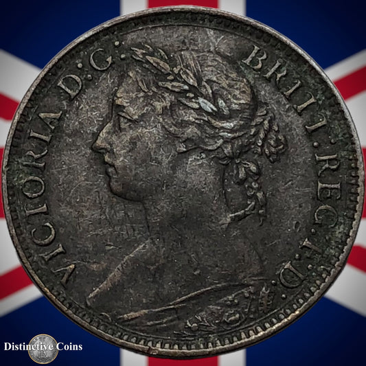 Great Britain 1881 H Farthing 1/4d GB3890
