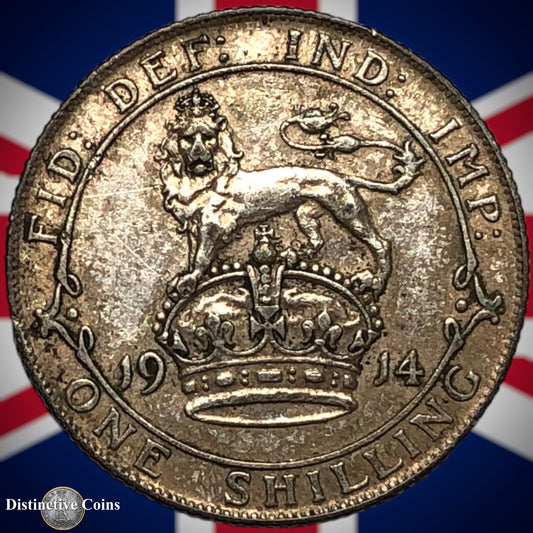 Great Britain 1914 One Shilling GB0936