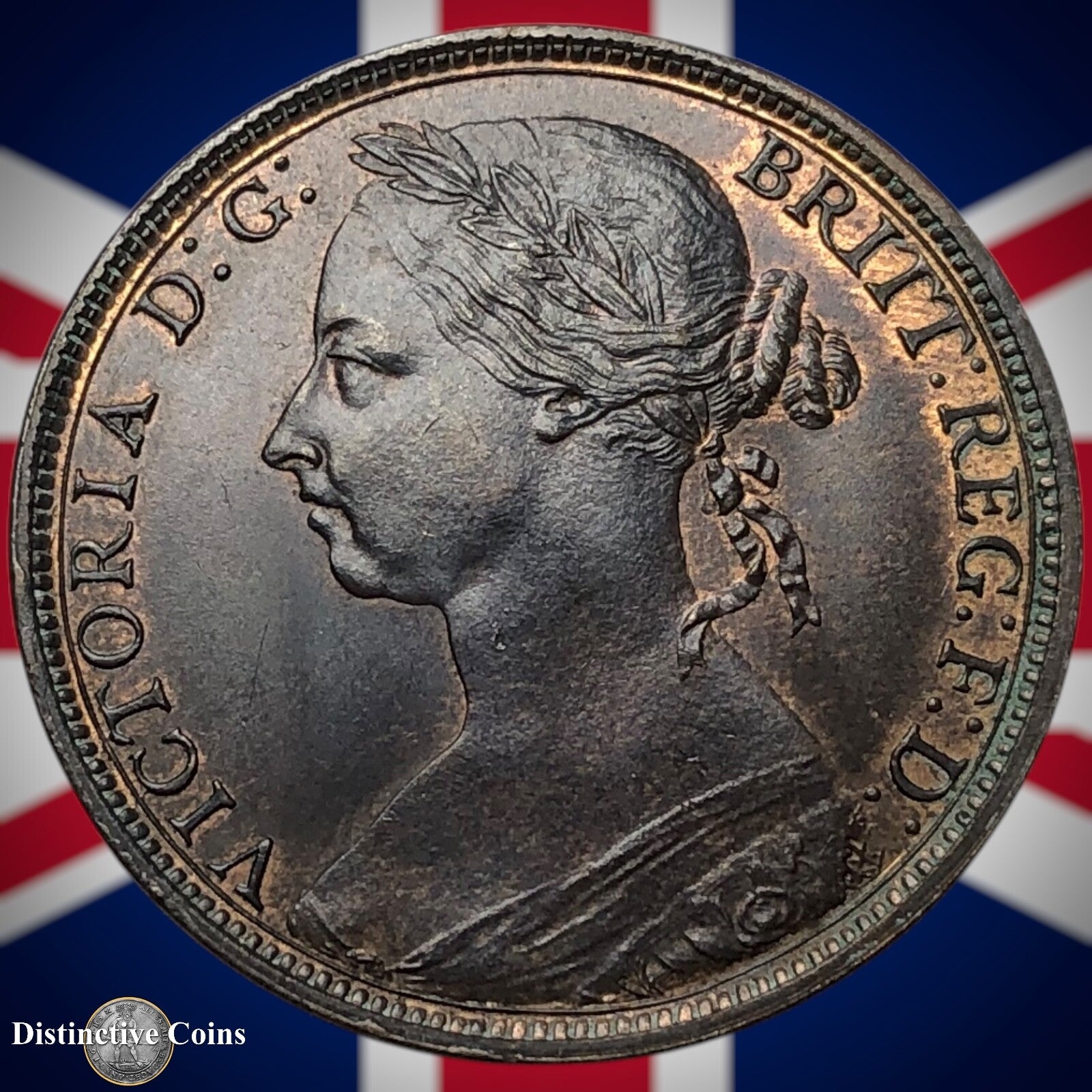 Great Britain 1890 Penny 1d GB6528