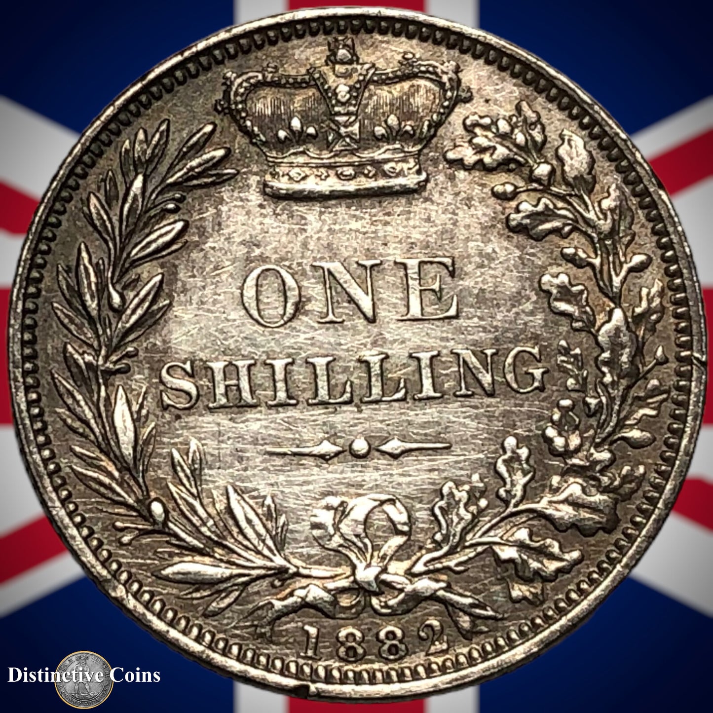 Great Britain 1882 British One Shilling GB0411