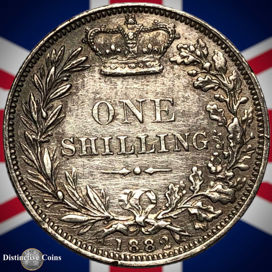 Great Britain 1882 British One Shilling GB0411