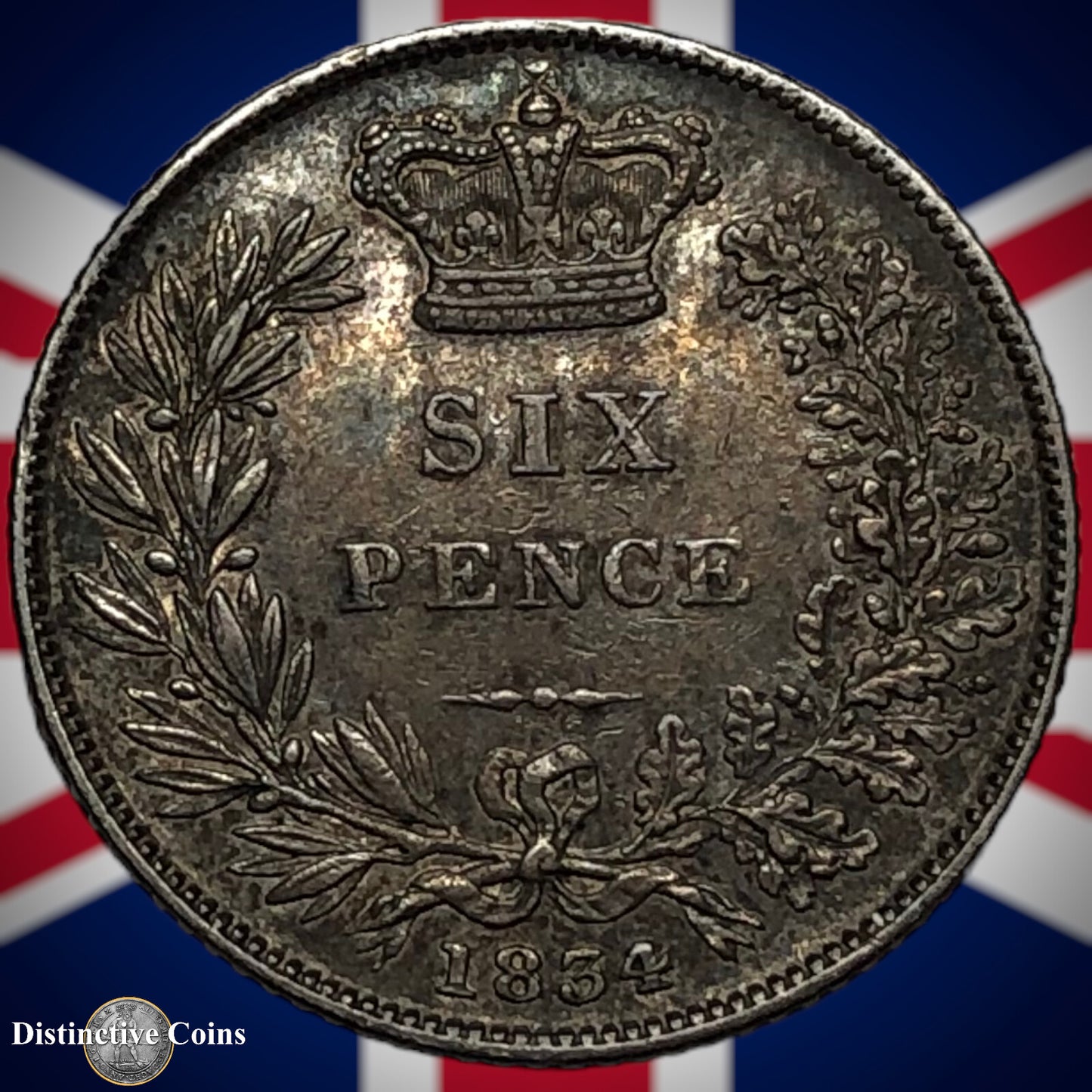 Great Britain 1834 Six Pence GB2575