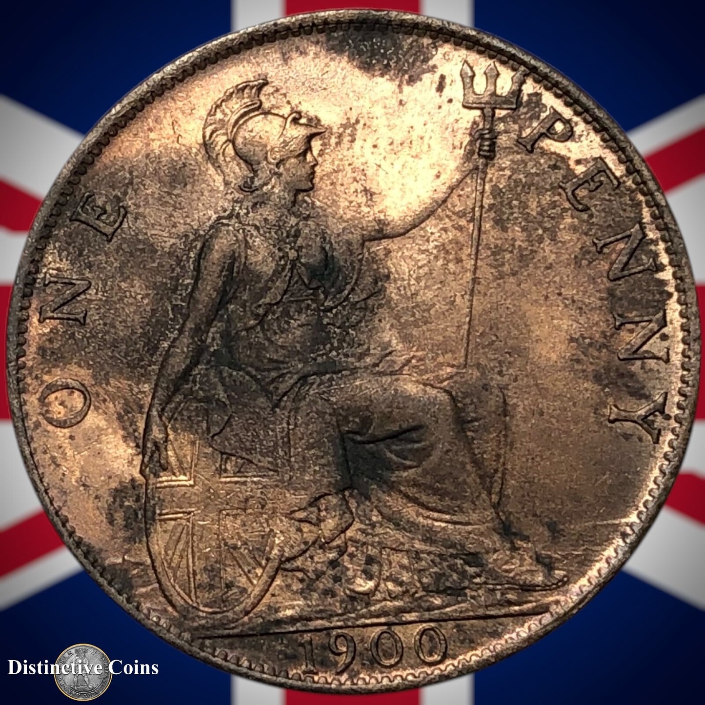 Great Britain 1900 Penny 1d GB6622