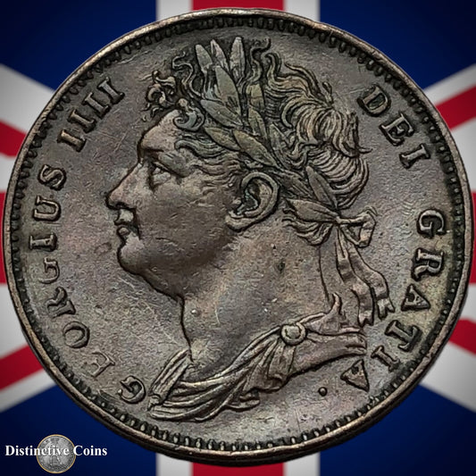 Great Britain 1822 Farthing 1/4d GB3243