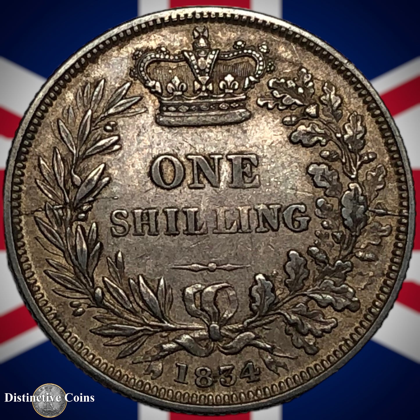 Great Britain 1834 British One Shilling GB0119